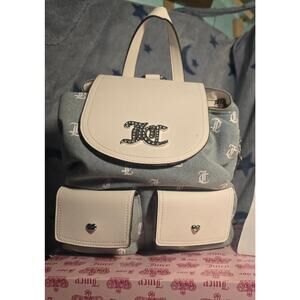 Juicy Couture Pack It Up Backpack Denim